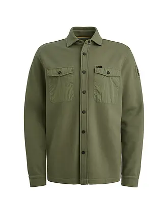 PME LEGEND | Overshirt | dunkelgrün